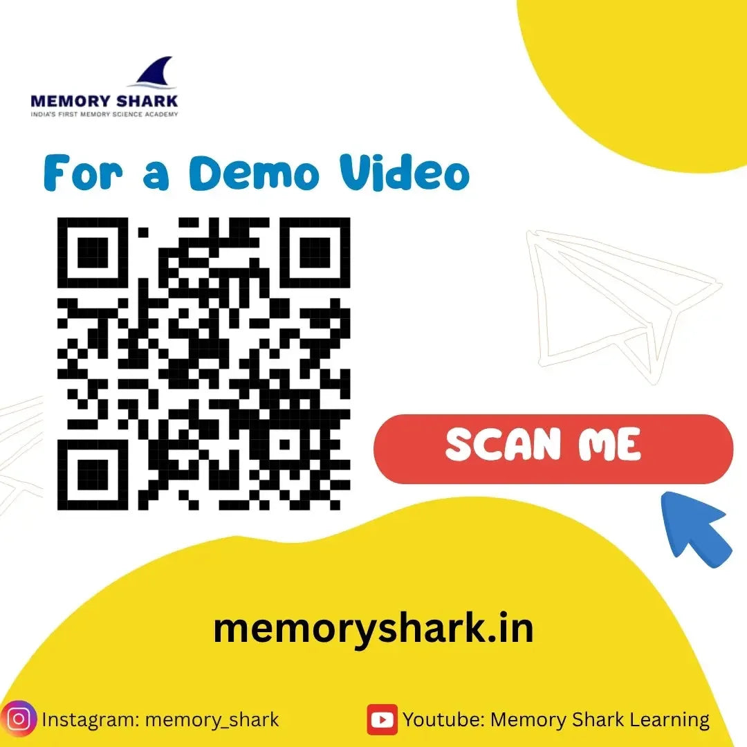 Memory Shark QR Flash Cards Memory Shark