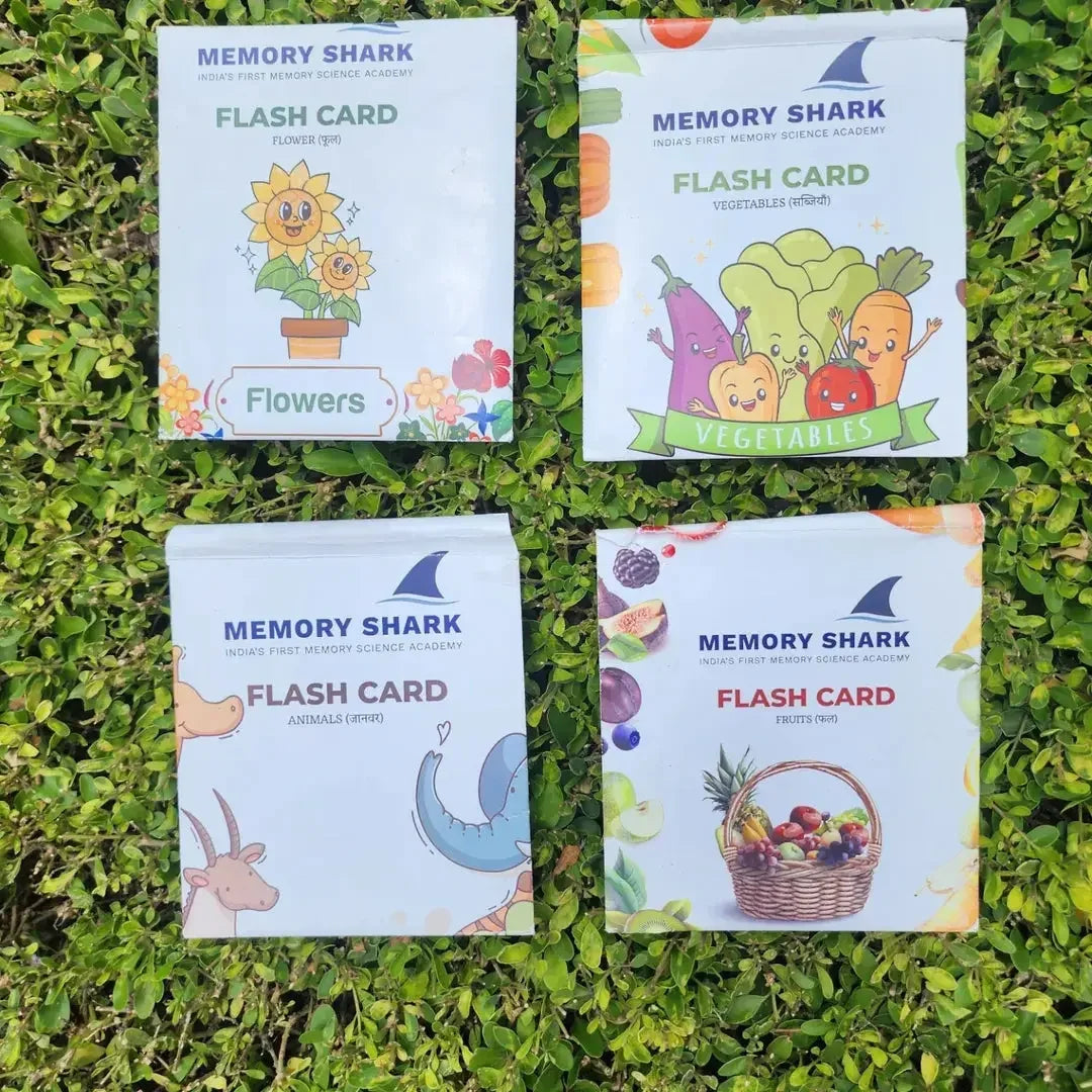 Memory Shark QR Flash Cards Memory Shark