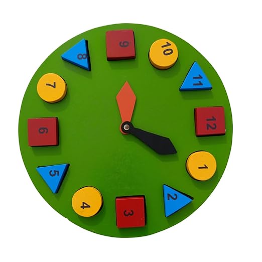 Wooden Learning Clock for Kids