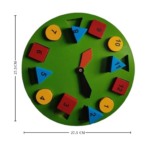 Wooden Learning Clock for Kids